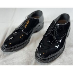 Capps‎ Footwear - Capital High Gloss Military Shoes Mens Size 10.5/11 Black